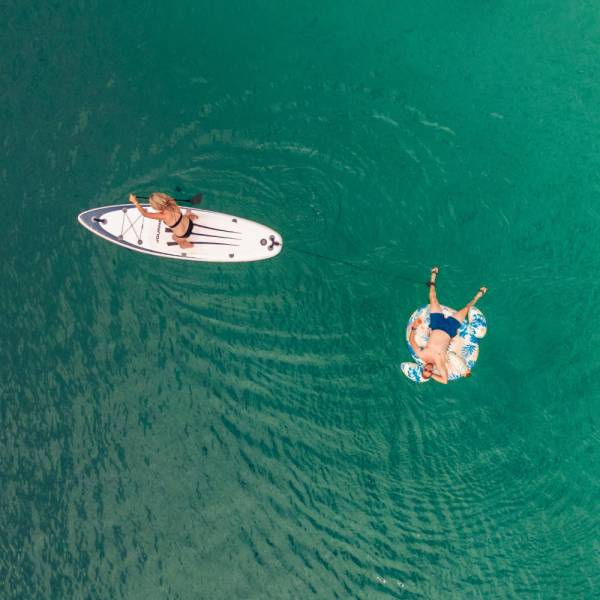 Stand Up Paddling am Klopeiner See