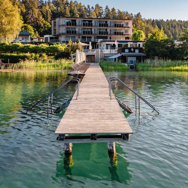 Steg und Strandbad am Klopeiner See, 